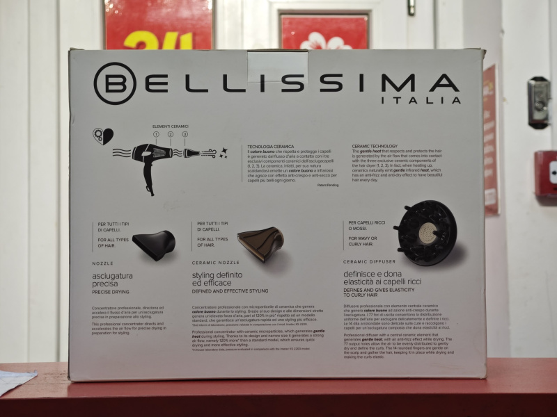 Фен Bellissima Ceramic 2300W